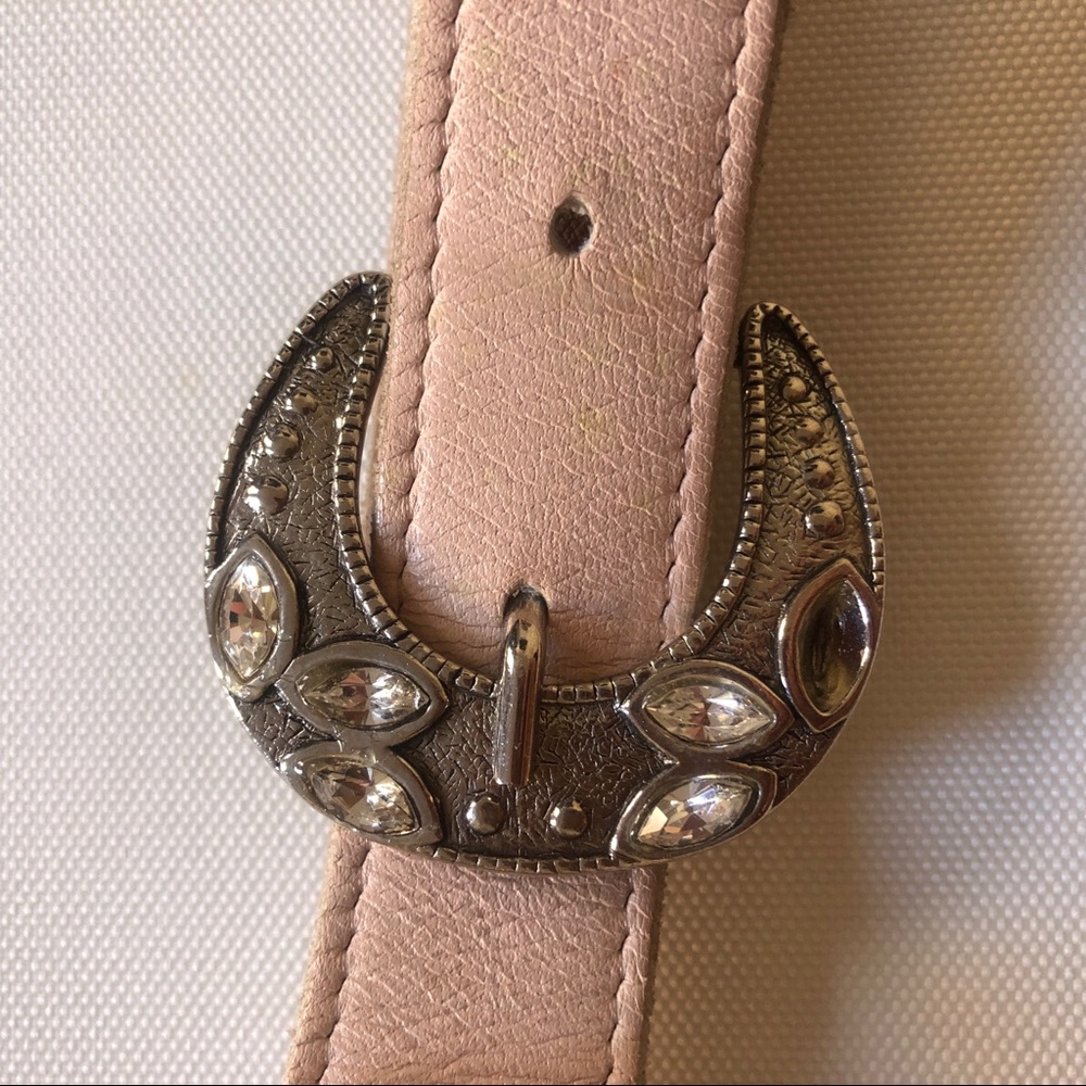 Pink rhinestone belt - Picture 7 of 9
